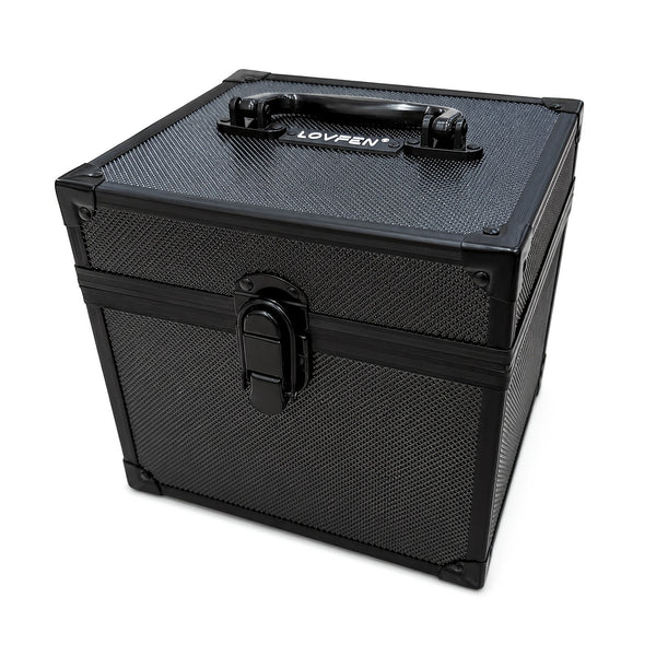 LOVFEN Hard-Shell Trading Card Storage Case – Adjustable Dividers, Carry Handle